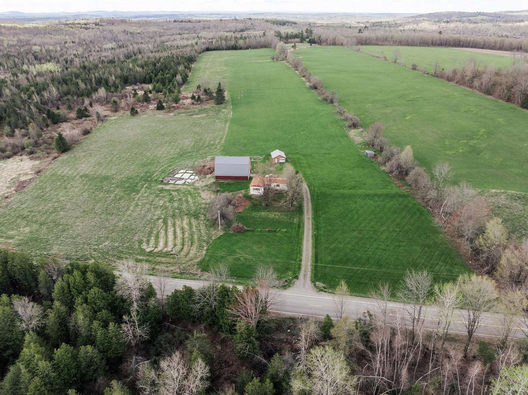 90 Acres of Land with Home for Sale in Ripley, Maine