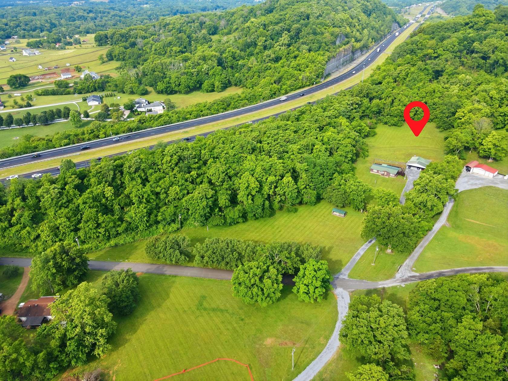 5.49 Acres of Land with Home for Sale in Franklin, Tennessee
