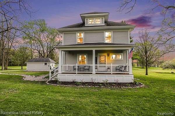 3.42 Acres of Land with Home for Sale in Milford, Michigan