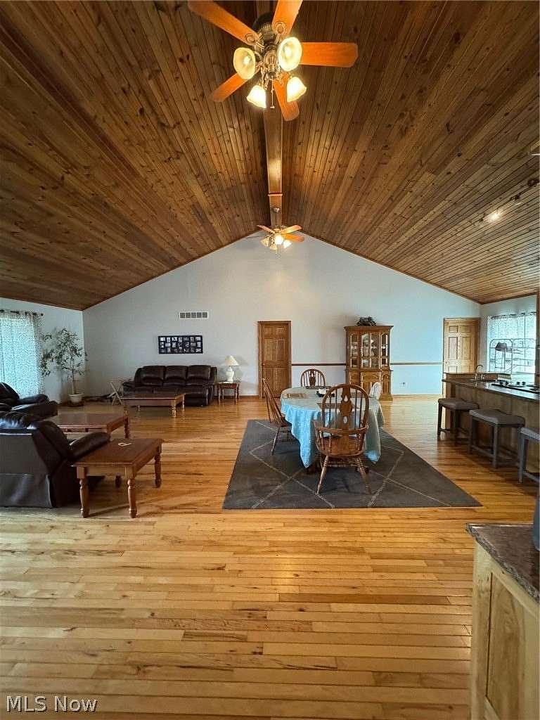 8.55 Acres of Land with Home for Sale in Roseville, Ohio