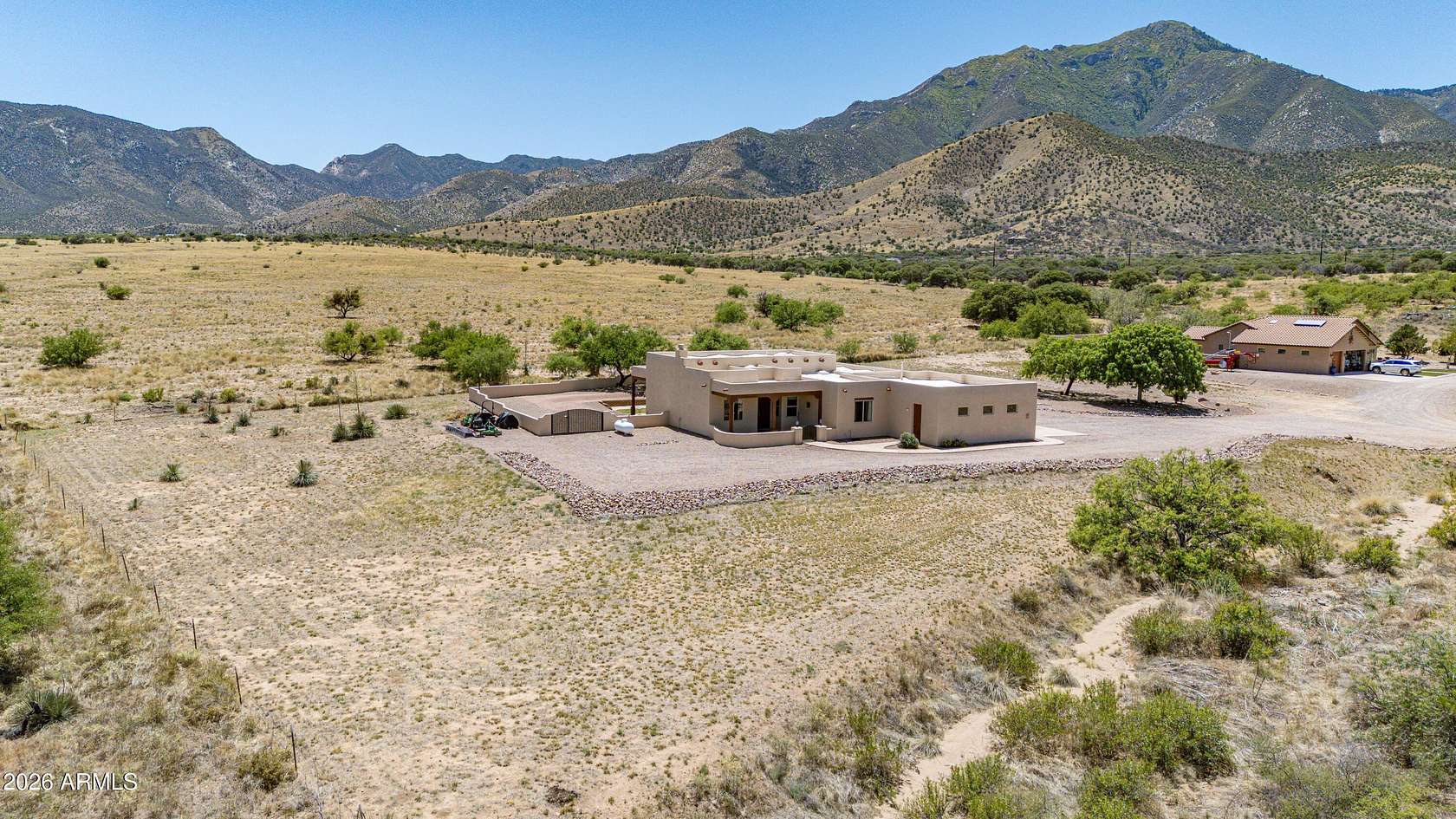 2.52 Acres of Land with Home for Sale in Hereford, Arizona