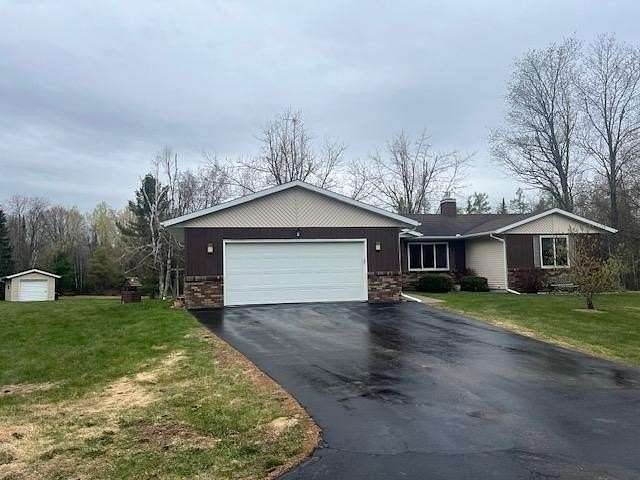 9.5 Acres of Land with Home for Sale in Summit Lake, Wisconsin