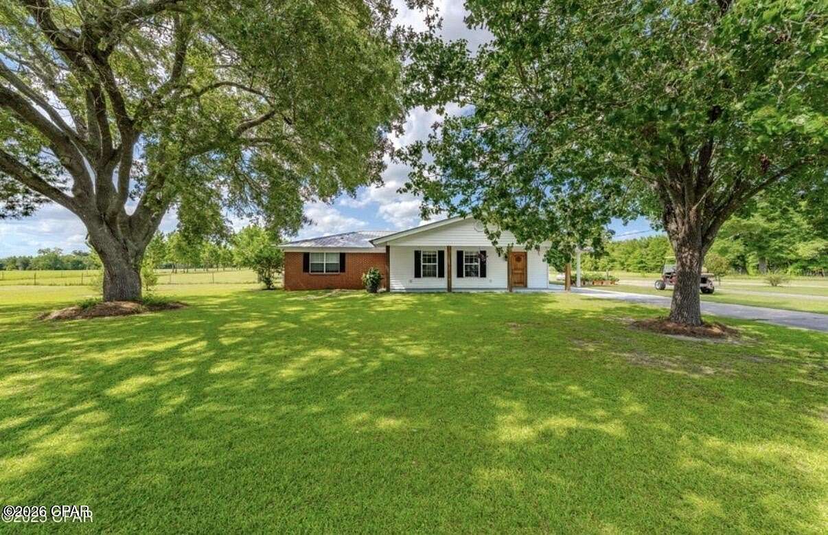 5.13 Acres of Land with Home for Sale in Greenwood, Florida
