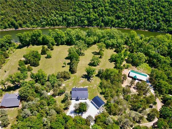 6.4 Acres of Land with Home for Sale in Eureka Springs, Arkansas