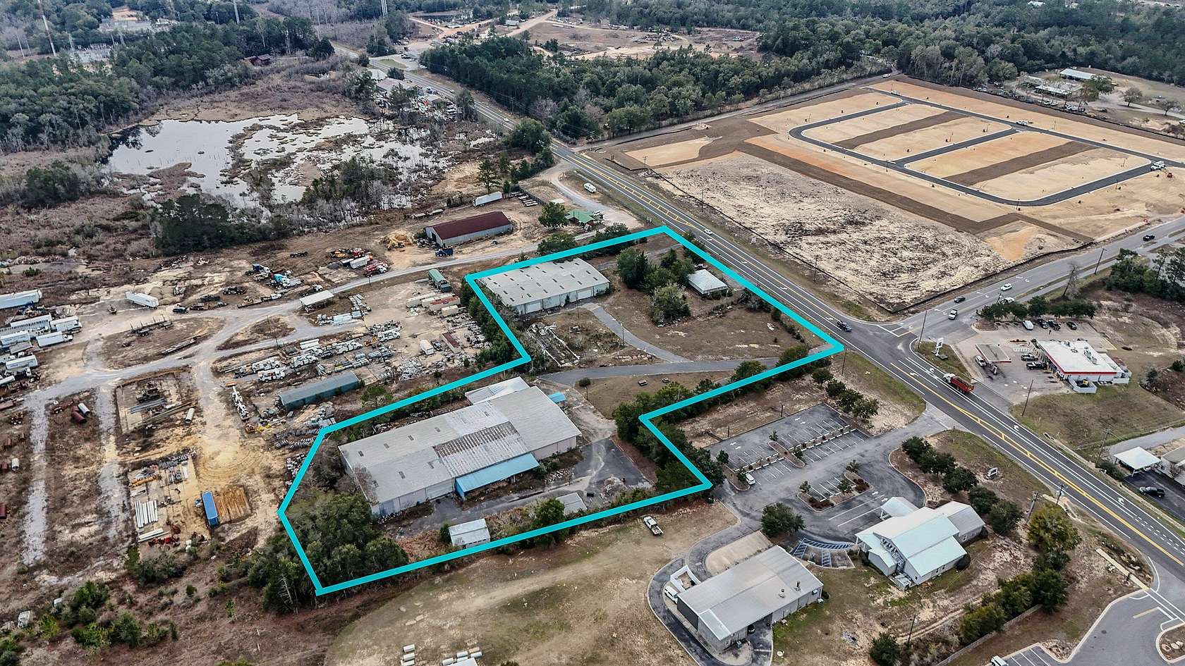 5.5 Acres of Mixed-Use Land for Sale in DeFuniak Springs, Florida