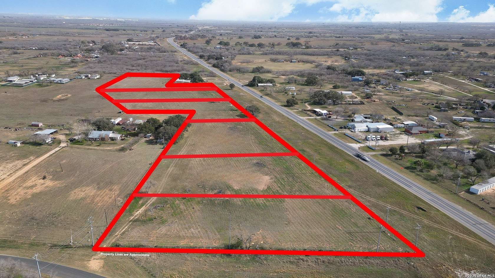 2.27 Acres of Commercial Land for Sale in Von Ormy, Texas