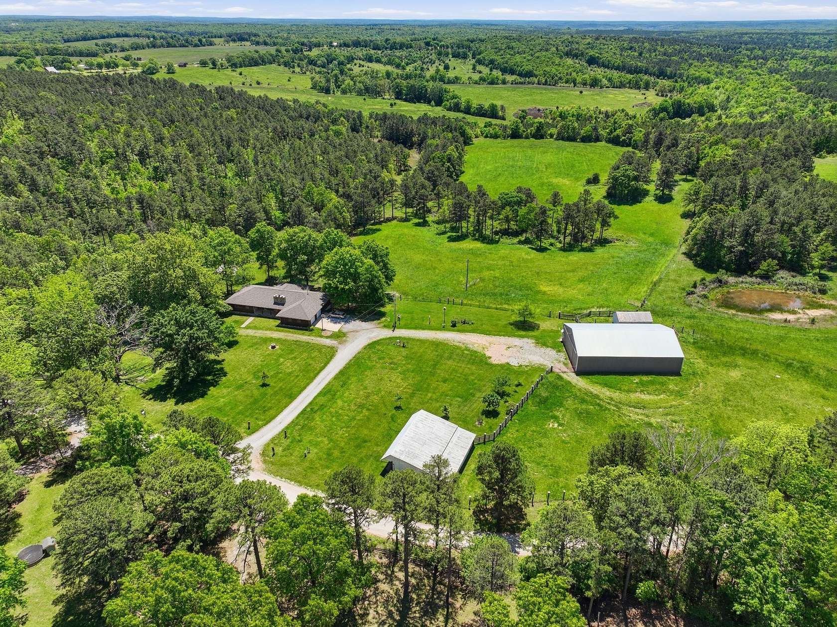 154 Acres of Agricultural Land with Home for Sale in Licking, Missouri