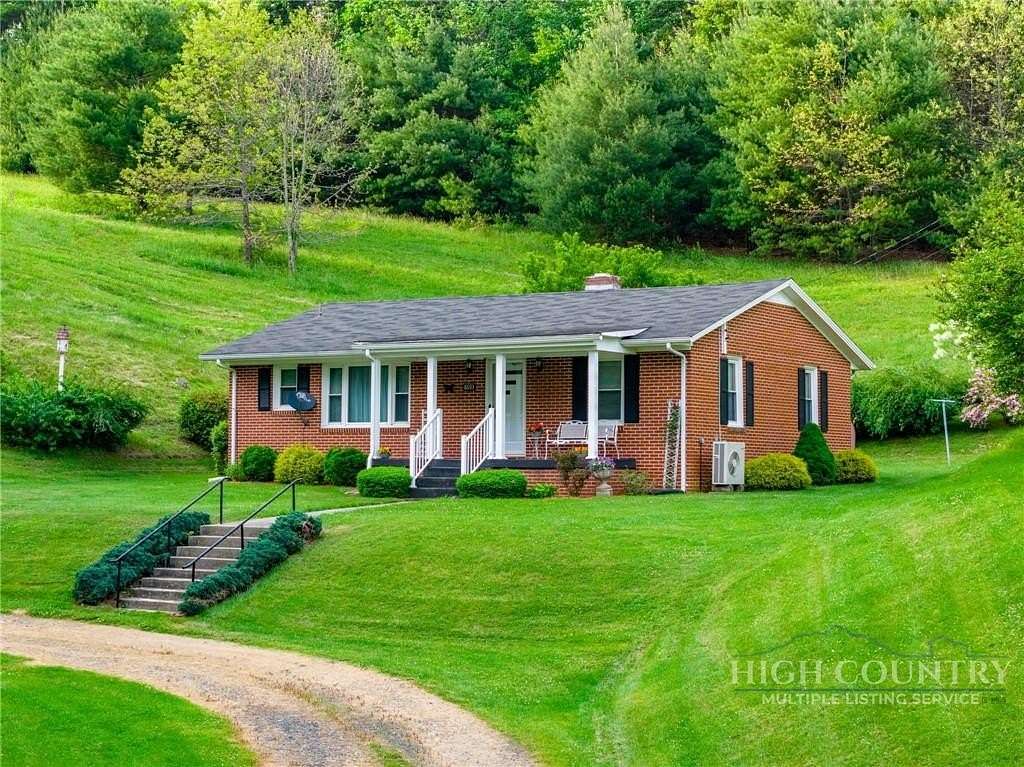4.86 Acres of Land with Home for Sale in Laurel Springs, North Carolina