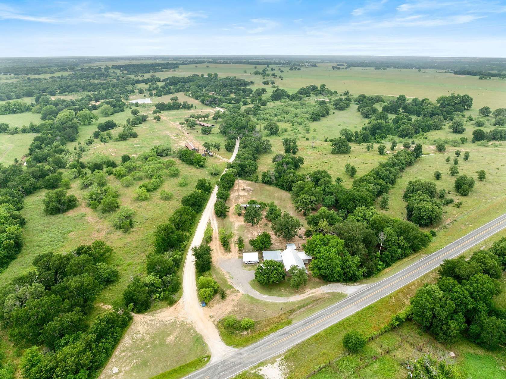 3.86 Acres of Land with Home for Sale in De Leon, Texas