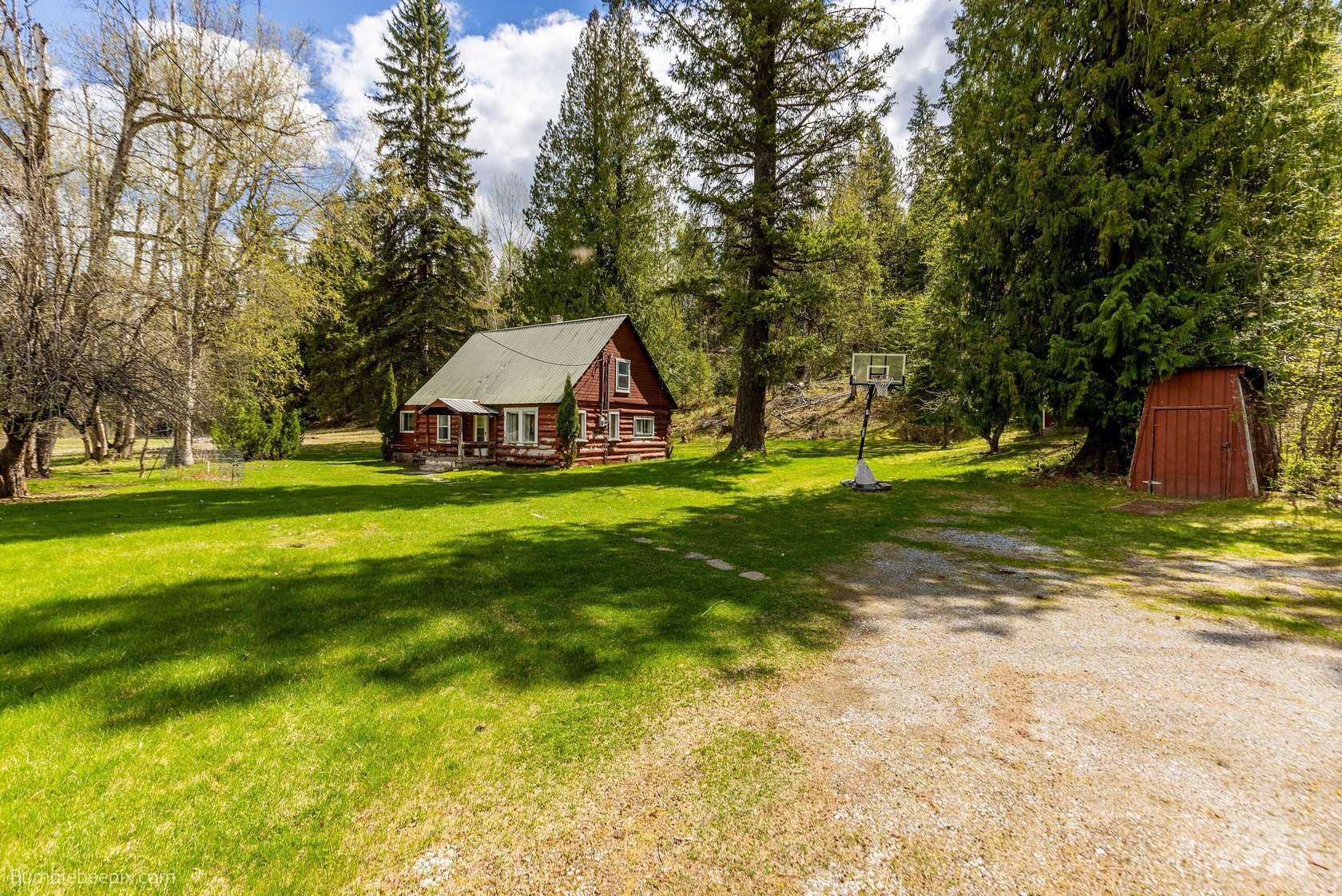 28.5 Acres of Recreational Land with Home for Sale in Metaline Falls, Washington