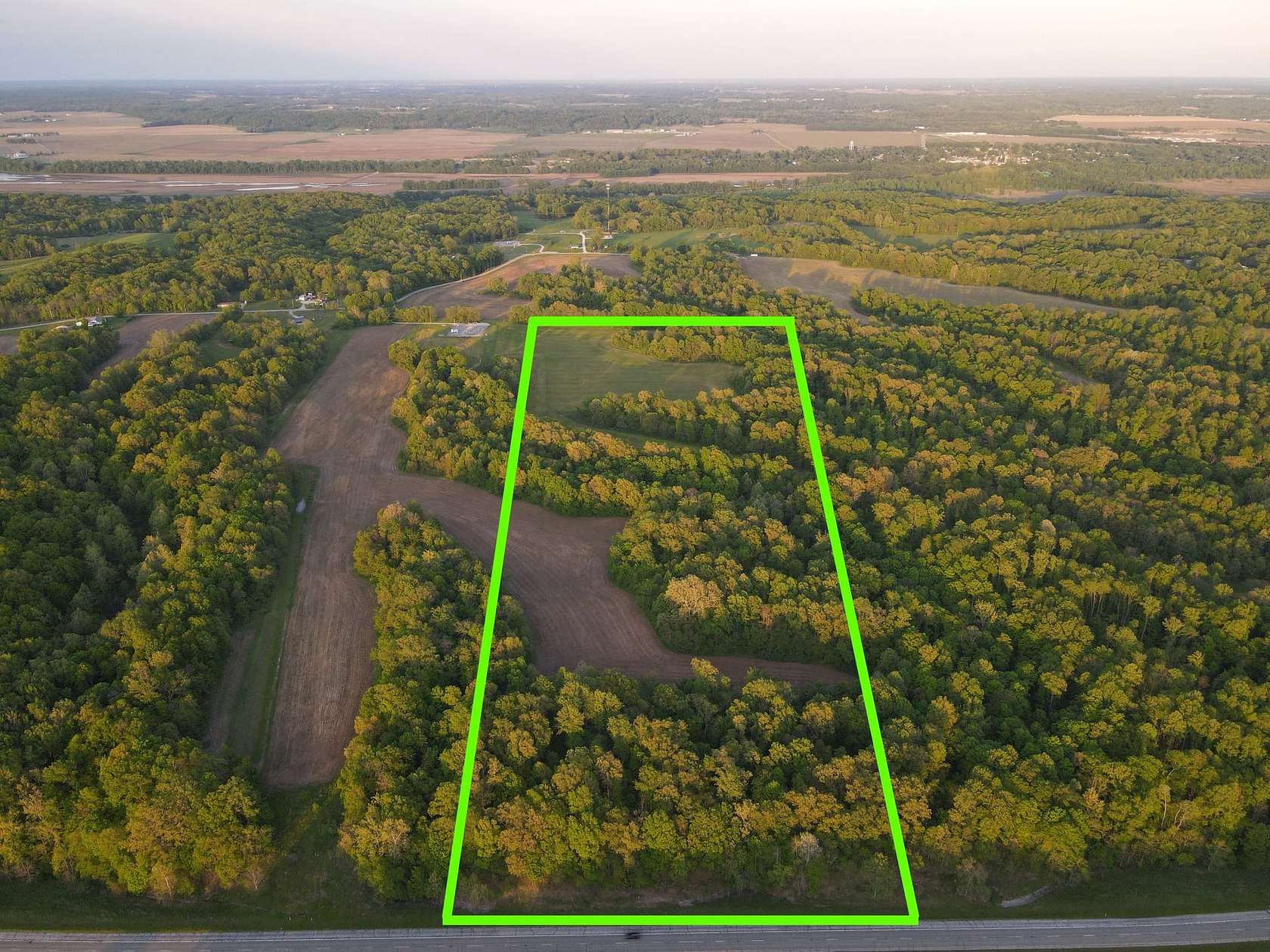 36.8 Acres of Land for Sale in Hillsdale, Indiana