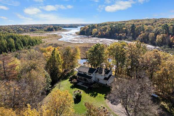 58 Acres of Recreational Land with Home for Sale in Amery, Wisconsin