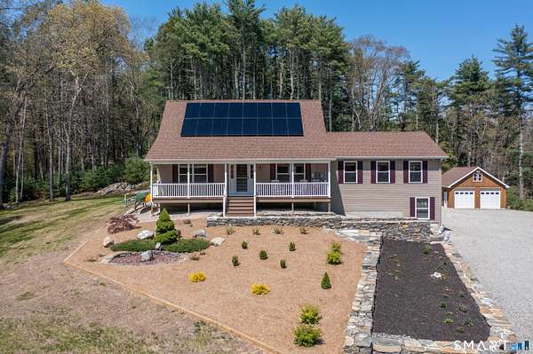 6.69 Acres of Land with Home for Sale in Thompson, Connecticut