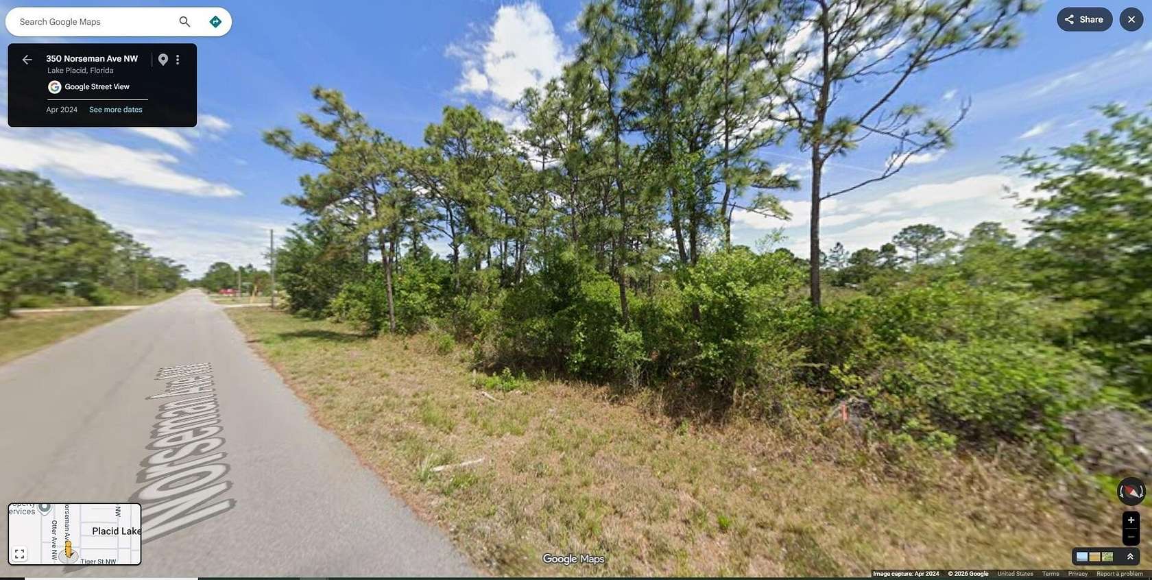 0.46 Acres of Residential Land for Sale in Lake Placid, Florida