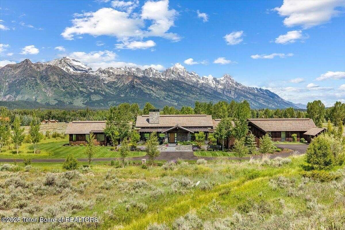 5.59 Acres of Land with Home for Sale in Jackson, Wyoming