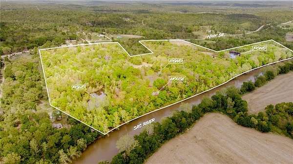 83.3 Acres of Land with Home for Sale in Osceola, Missouri