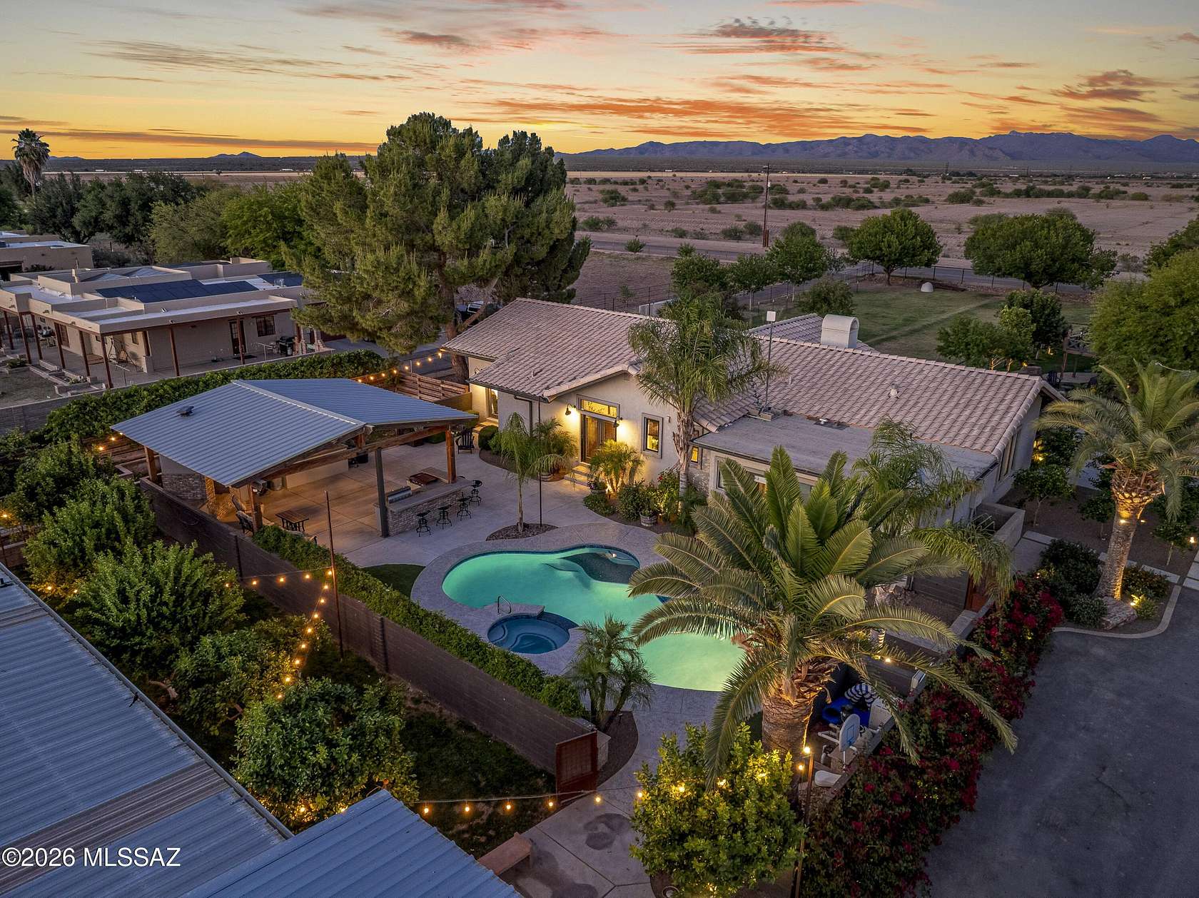 2.5 Acres of Land with Home for Sale in Marana, Arizona
