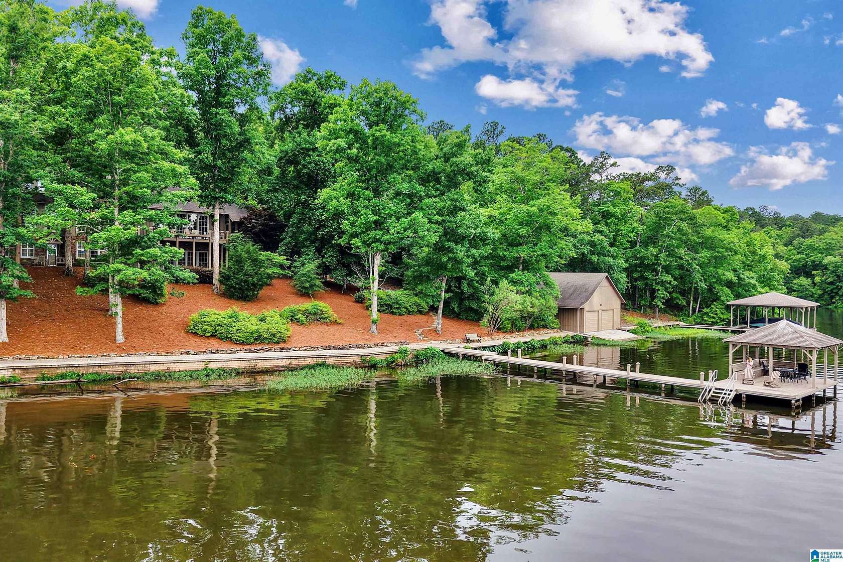 8.7 Acres of Land with Home for Sale in Columbiana, Alabama