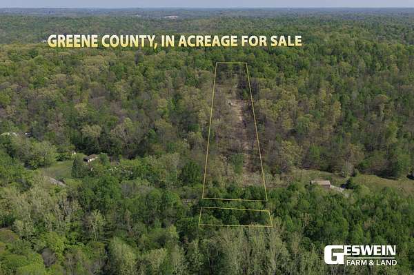5 Acres of Recreational Land for Sale in Bloomfield, Indiana