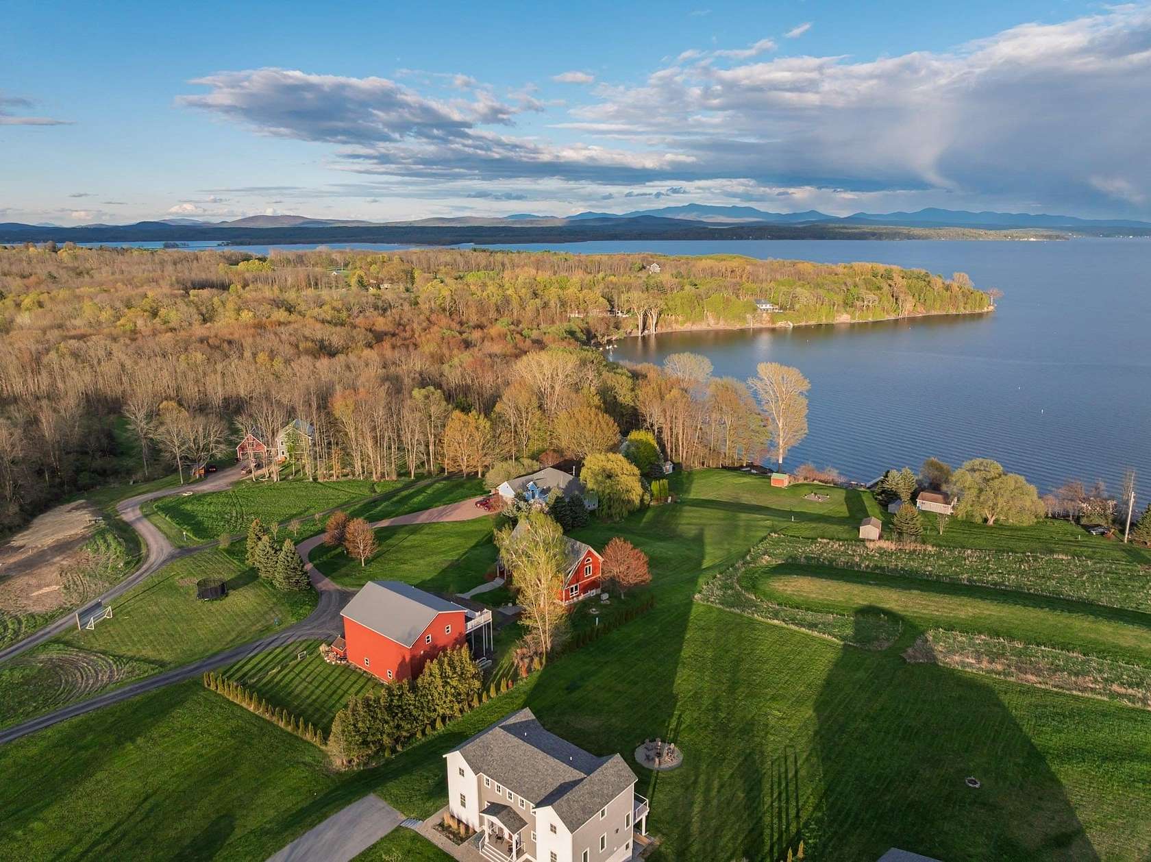 1.8 Acres of Land with Home for Sale in South Hero, Vermont
