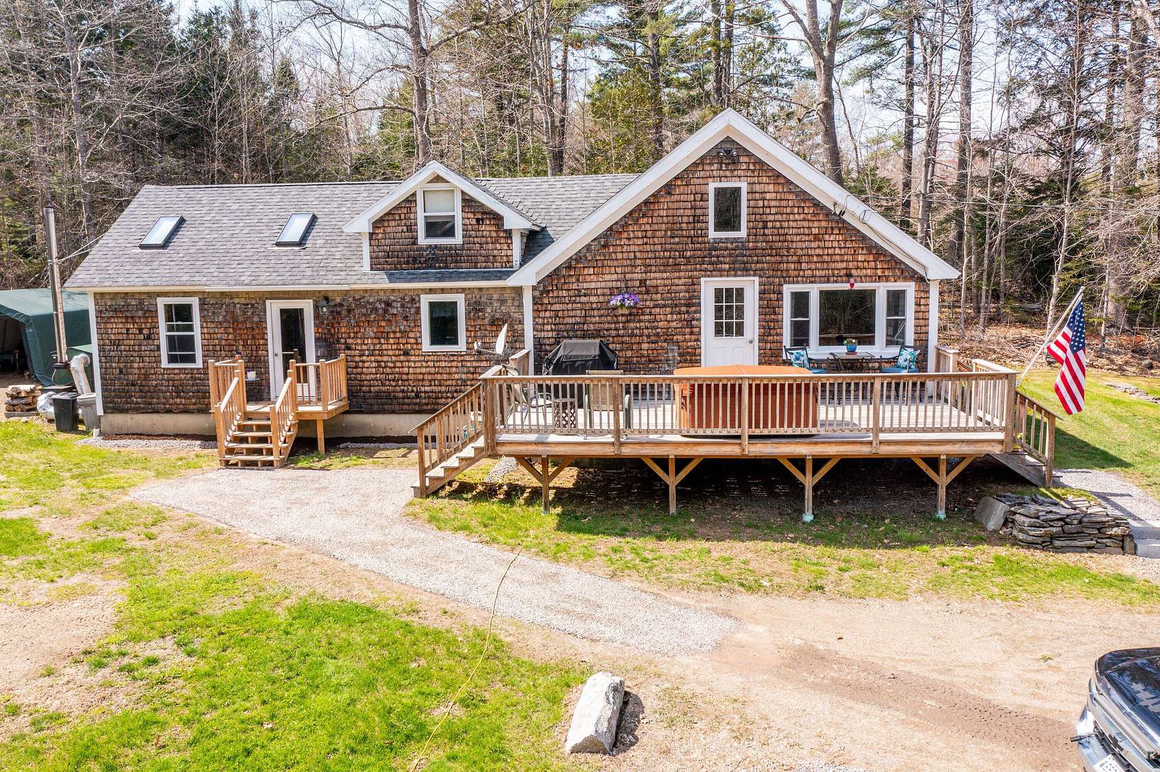 3.16 Acres of Land with Home for Sale in Waldo, Maine