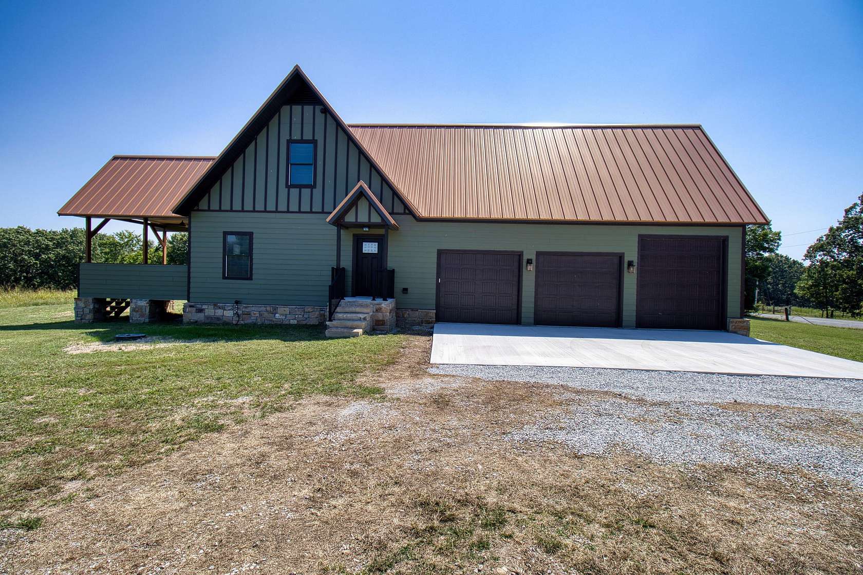 38.9 Acres of Land with Home for Sale in Goodman, Missouri