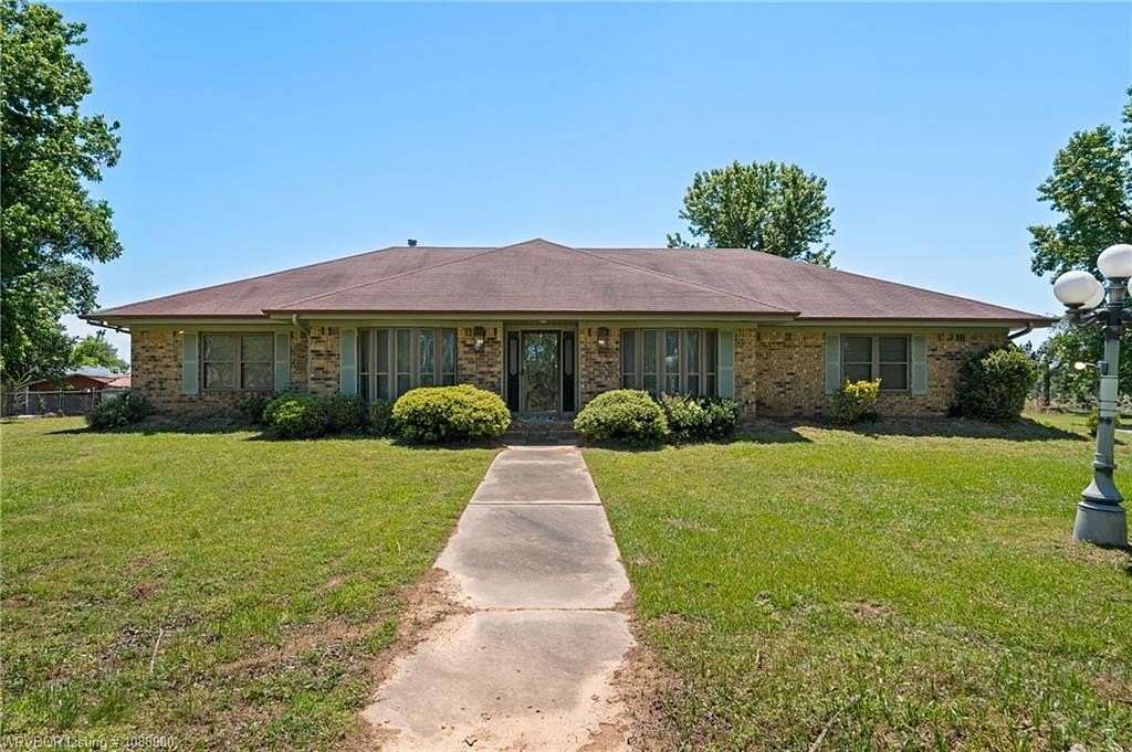 5.39 Acres of Land with Home for Auction in Muldrow, Oklahoma