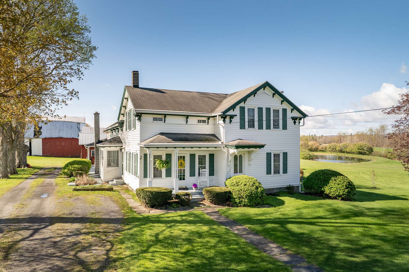 6.3 Acres of Land with Home for Sale in Trumansburg, New York