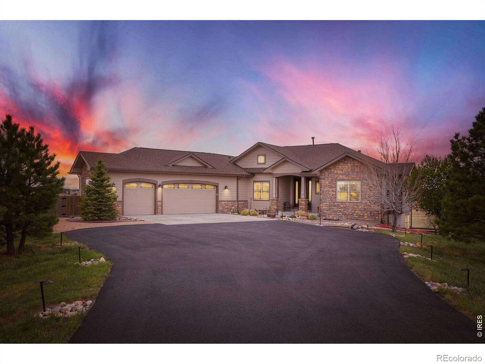 5.14 Acres of Land with Home for Sale in Elizabeth, Colorado