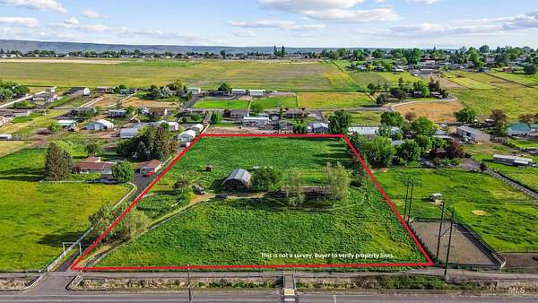 4.75 Acres of Land with Home for Sale in Lewiston, Idaho
