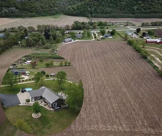 25.2 Acres of Improved Land for Sale in Blue River, Wisconsin