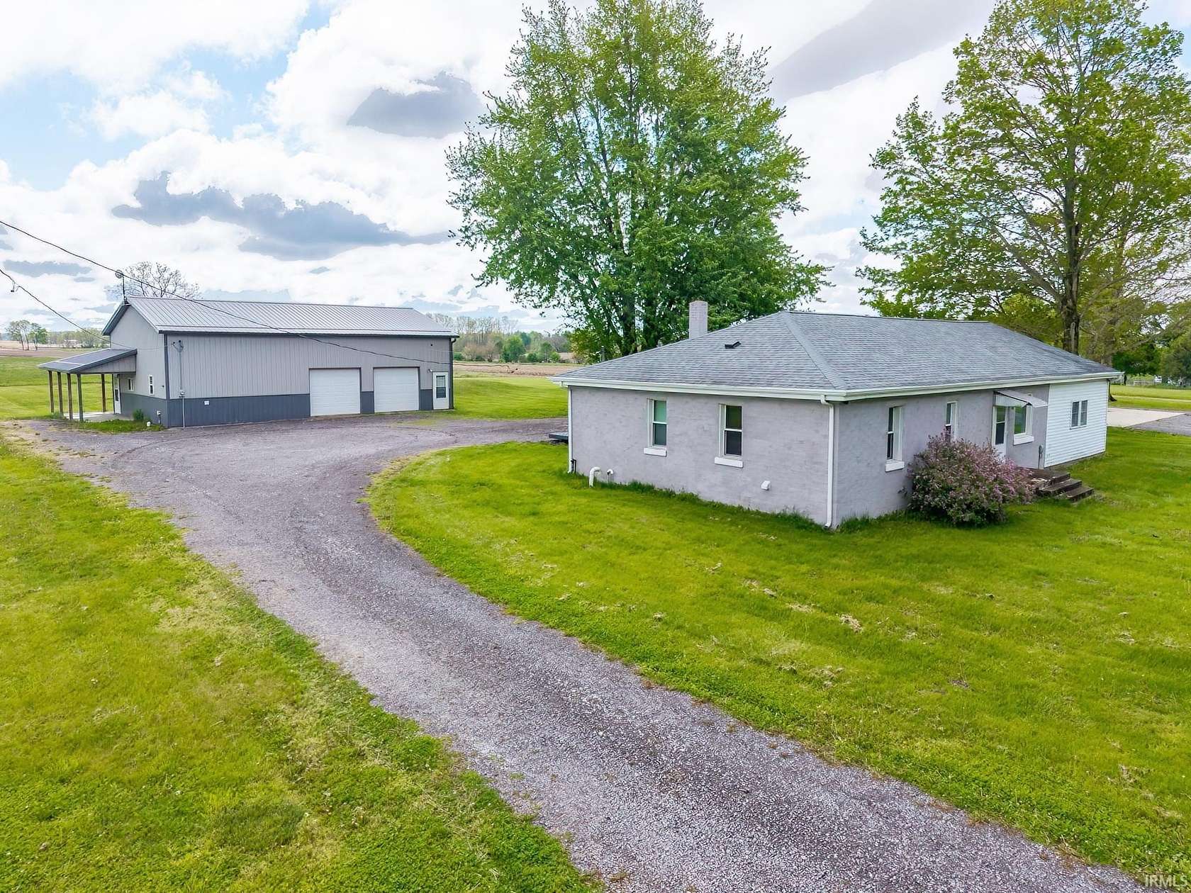 1.79 Acres of Land with Home for Sale in Akron, Indiana