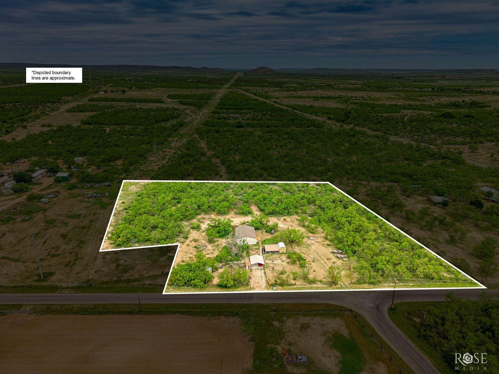 5 Acres of Land with Home for Sale in Carlsbad, Texas