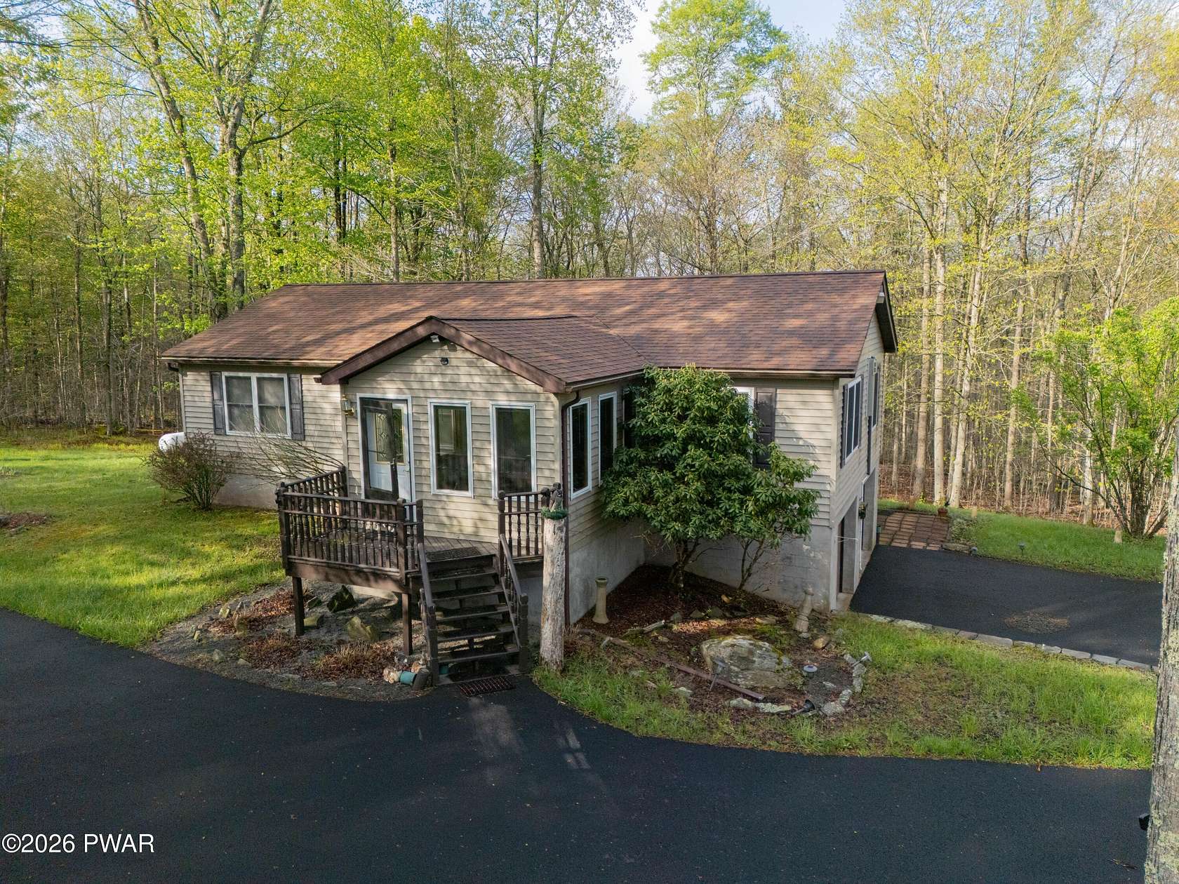 2.5 Acres of Land with Home for Sale in Beach Lake, Pennsylvania