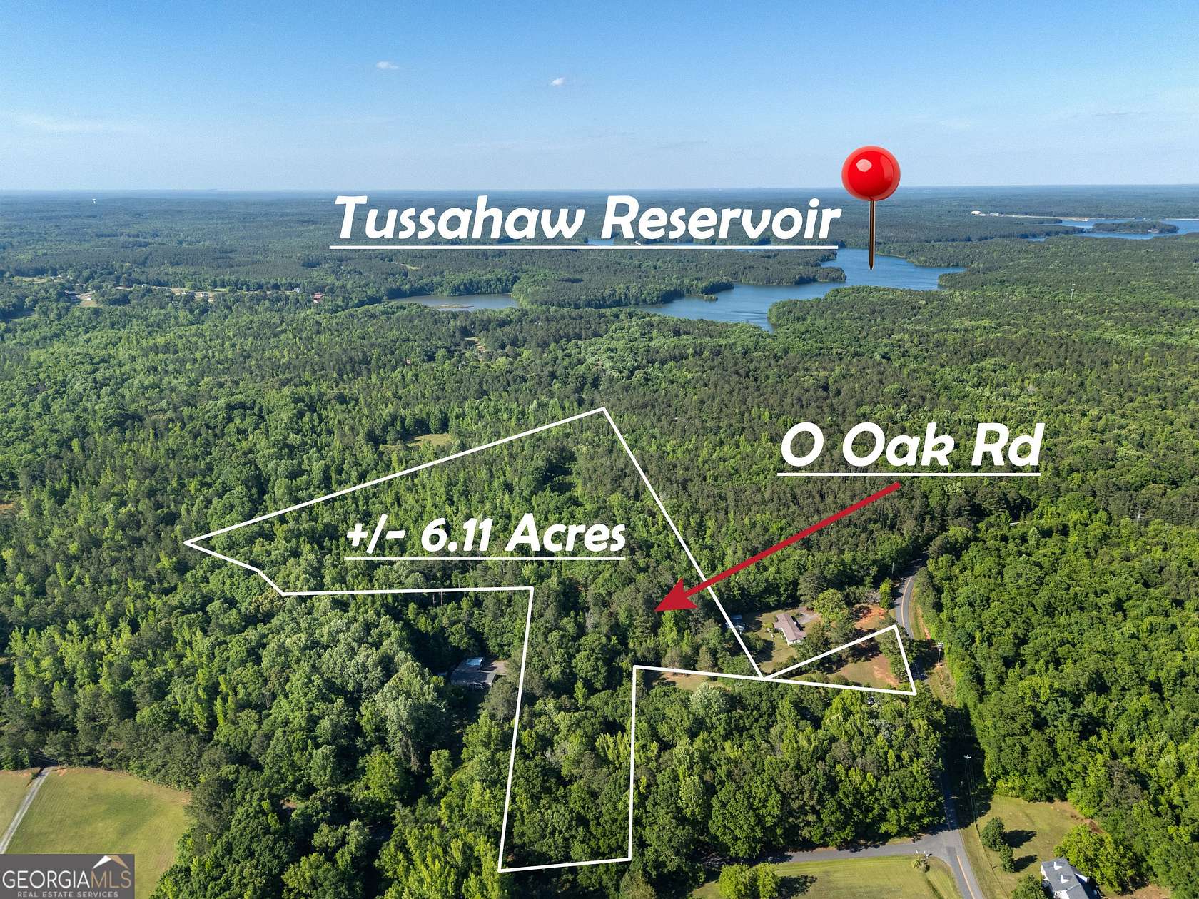 6.1 Acres of Residential Land for Sale in Jenkinsburg, Georgia