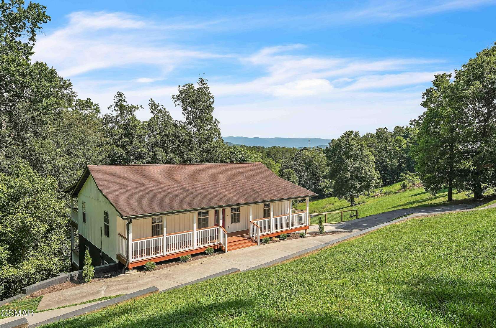 1.66 Acres of Land with Home for Sale in Sevierville, Tennessee
