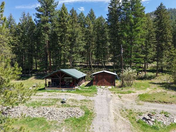 114 Acres of Recreational Land with Home for Sale in St. Regis, Montana