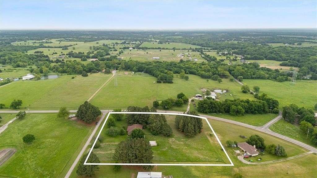 3.49 Acres of Land with Home for Sale in Farmersville, Texas