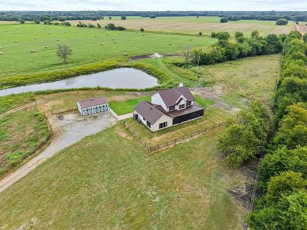 82.5 Acres of Land with Home for Sale in Wolfe City, Texas