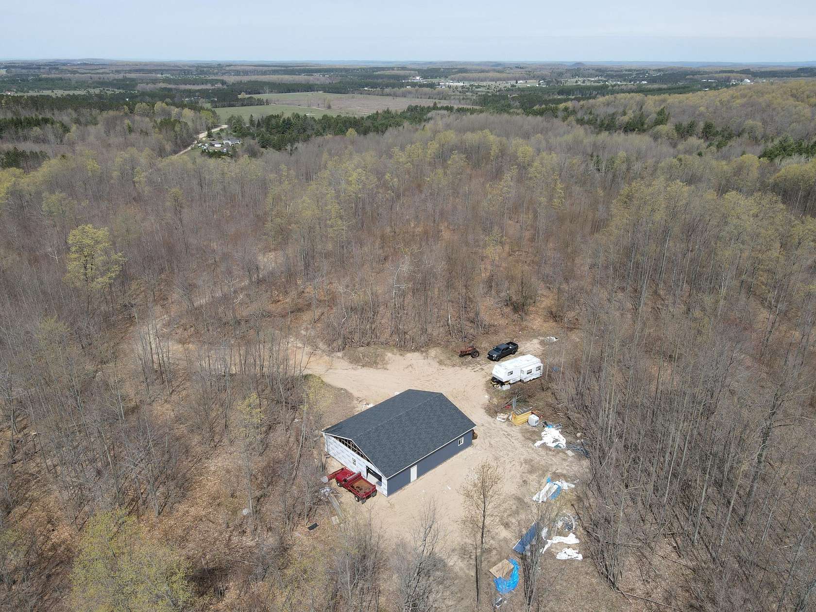 38.6 Acres of Recreational Land for Sale in Mancelona, Michigan