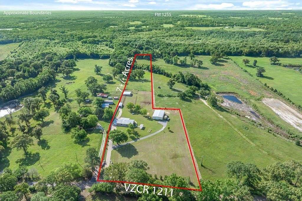 7.1 Acres of Land with Home for Sale in Canton, Texas