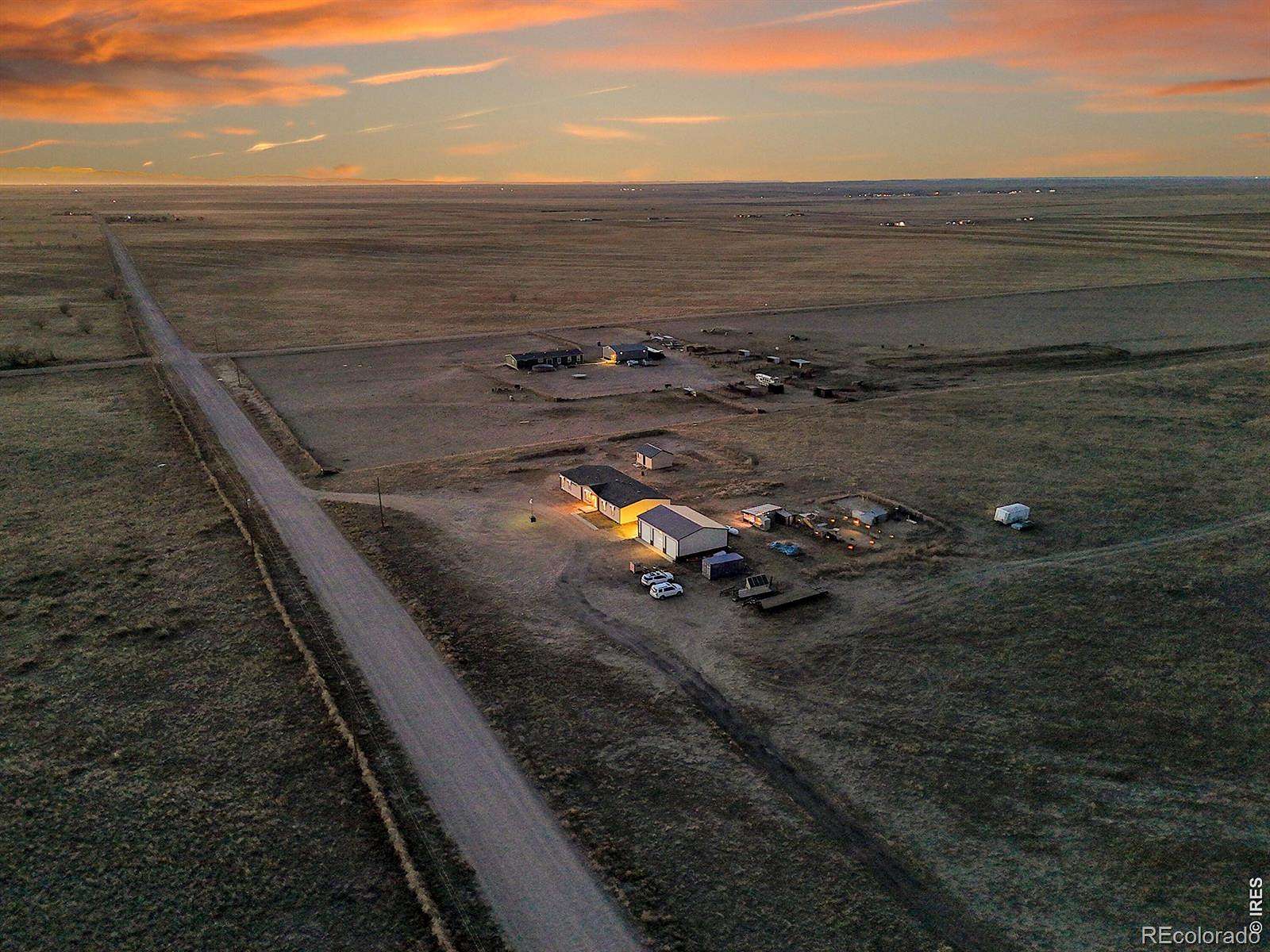 35.7 Acres of Improved Mixed-Use Land for Sale in Briggsdale, Colorado