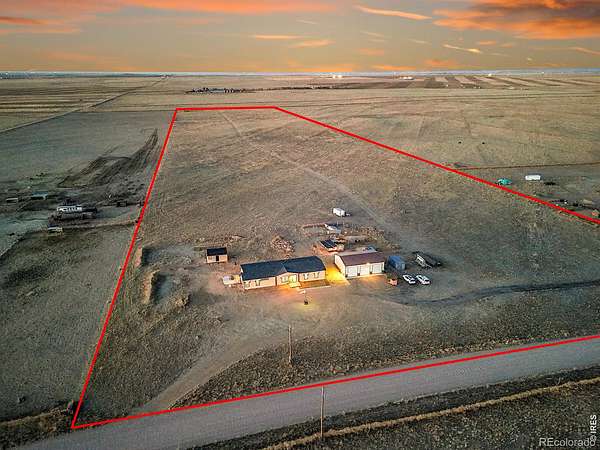 35.7 Acres of Improved Land for Sale in Briggsdale, Colorado