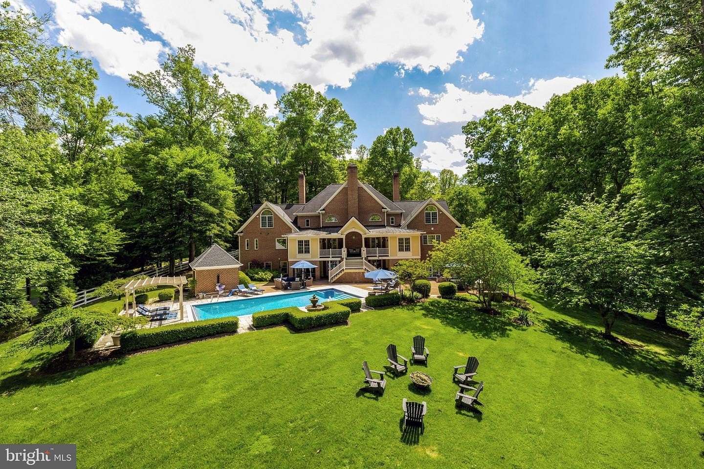 5 Acres of Land with Home for Sale in Great Falls, Virginia