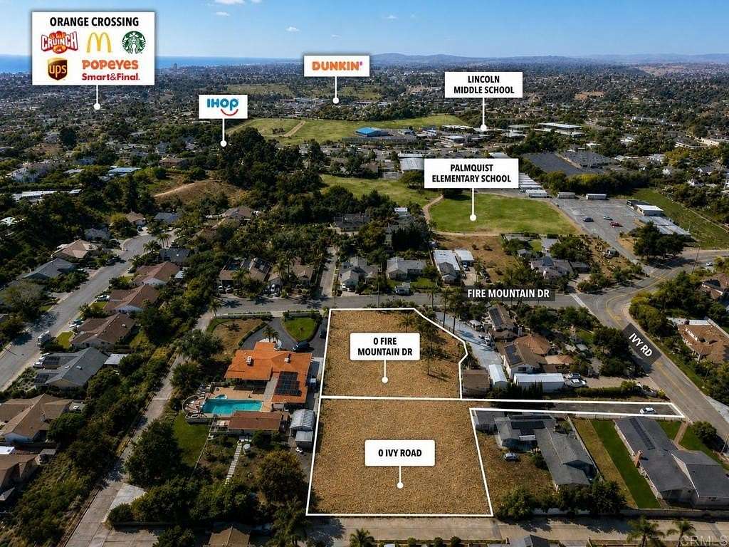 0.39 Acres of Residential Land for Sale in Oceanside, California