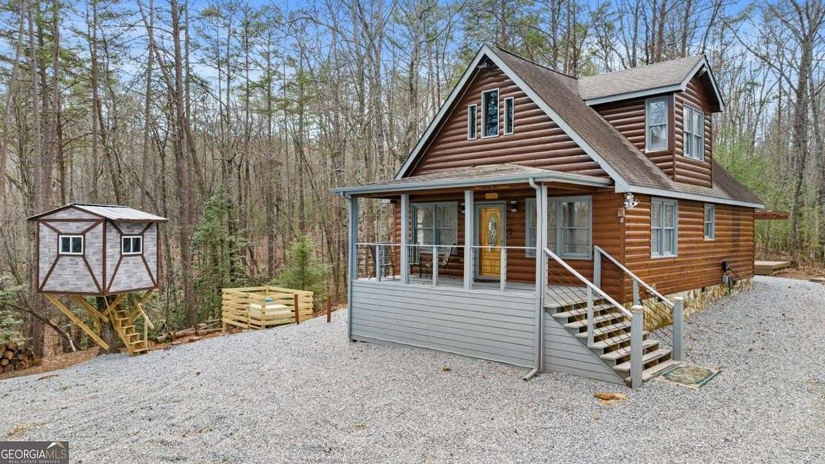2 Acres of Land with Home for Sale in Blue Ridge, Georgia