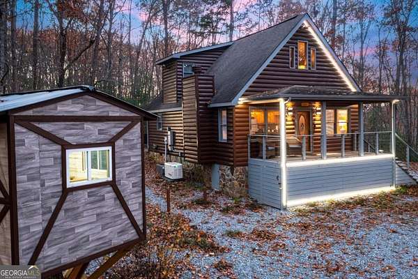 2 Acres of Land with Home for Sale in Blue Ridge, Georgia
