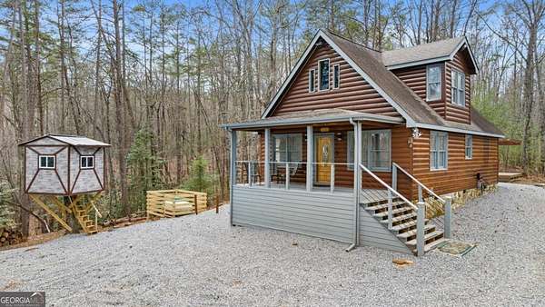 2 Acres of Land with Home for Sale in Blue Ridge, Georgia
