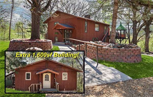 3.35 Acres of Land with Home for Sale in Hudson, Wisconsin