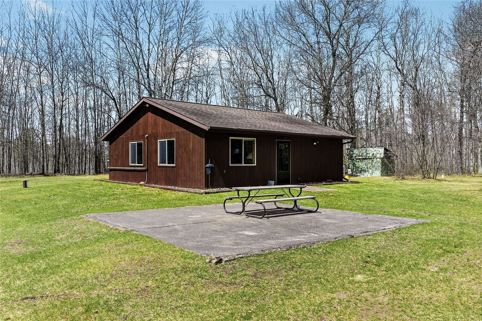 10 Acres of Recreational Land with Home for Sale in Gordon, Wisconsin